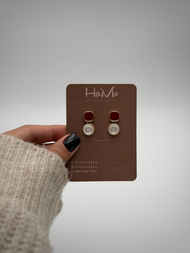 گوشواره مروارید آویز