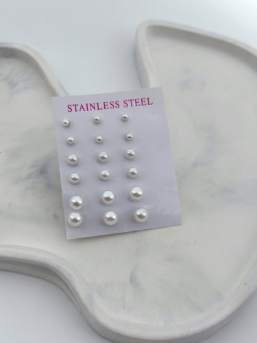 گوشواره میخی مروارید